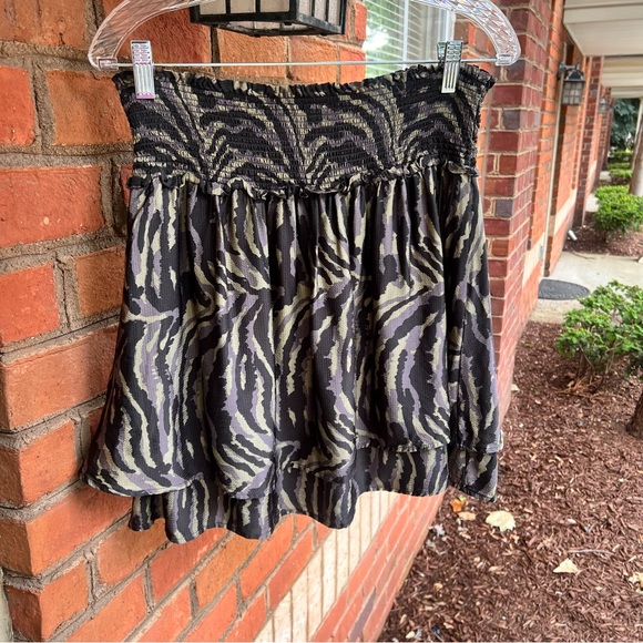 Rails Addison Olive Bengal Skirt L - Picture 6 of 15